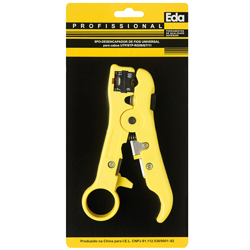 Alicate para Descascar Desencapa Cortar Fios 9PO