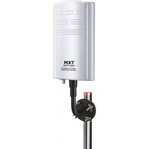 Antena Interna/Externa Amplificada VHF/UHF/HDTV/FM MDTV-600