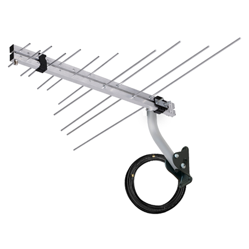 Antena Log Externa Para Tv 4 Em 1 Vhf/Uhf/Fm E Hdtv - LVU-11PLUS