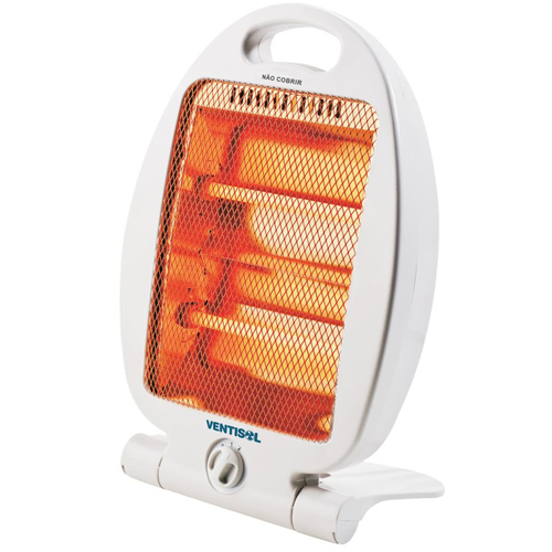 Aquecedor de ambiente Elétrico 800 watts a quartzo - AQ-01, AQ-02