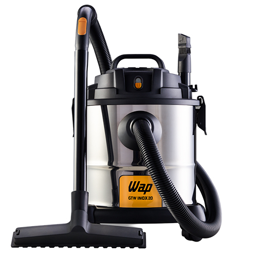 Aspirador de Pó e Água GTW Inox 20 Litros 127V
