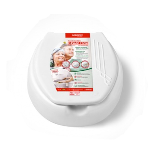 Assento Sânitario Elevado 7,5cm com Tampa Mebuki