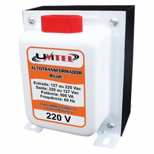 Autotransformador Bivolt 500va Serie Ouro 127v/220v