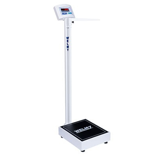 Balança Digital Com Antropômetro W 200 A/100g- Welmy - 200kg