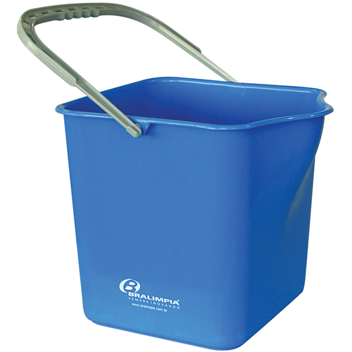 Balde 25L com alça sem espremedor azul - BA25AZ