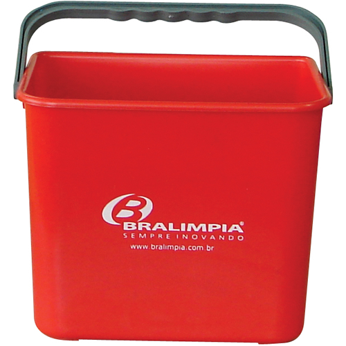 Balde vermelho 4 Litros - BA04VM