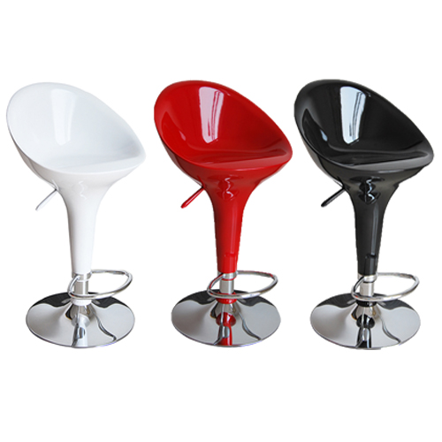 Banqueta ABS com encosto alto