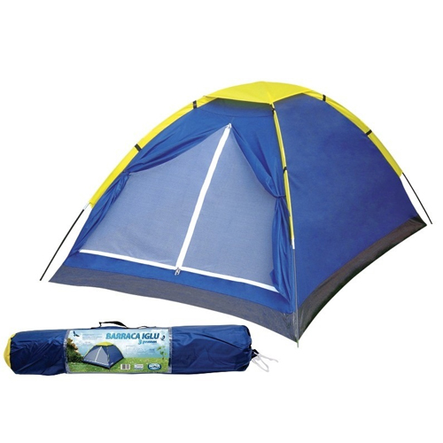 Barraca Camping Iglu para 3 Pessoas, com bolsa