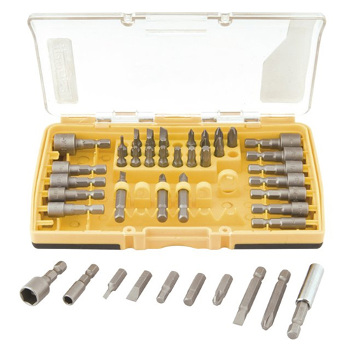 Bits Ponteiras com 45 Peças Encaixe Sextavado 1/4 BP045