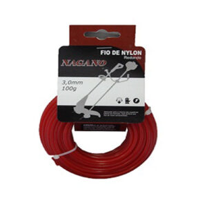 Bobina de fio de nylon redondo 2,5 mm 100 gramas - para roçadeira