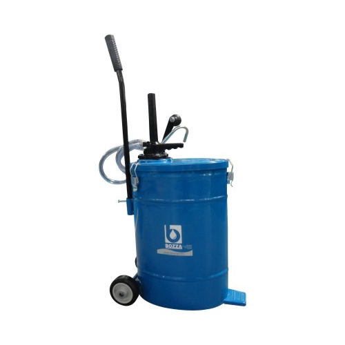 Bomba manual para óleo 50 Litros com carrinho