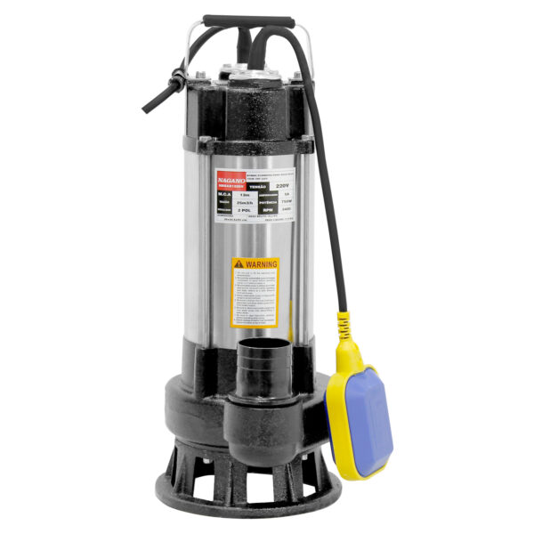 Bomba Submersa Água Suja Fossa Esgoto 750w 1hp