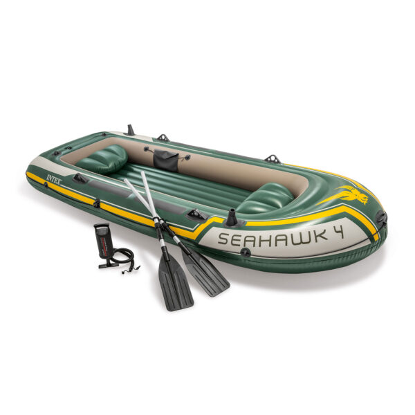Bote Seahawk 400 set 351 x 145 x 48cm Remo de Alumínio de 122cm