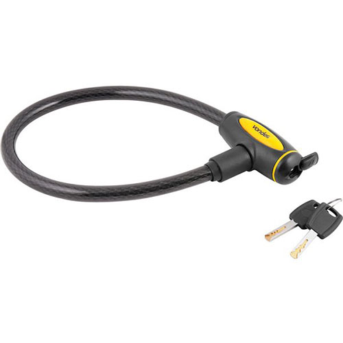 Cadeado para Bicicleta com Trava Anti-Furto com Chave 60cm