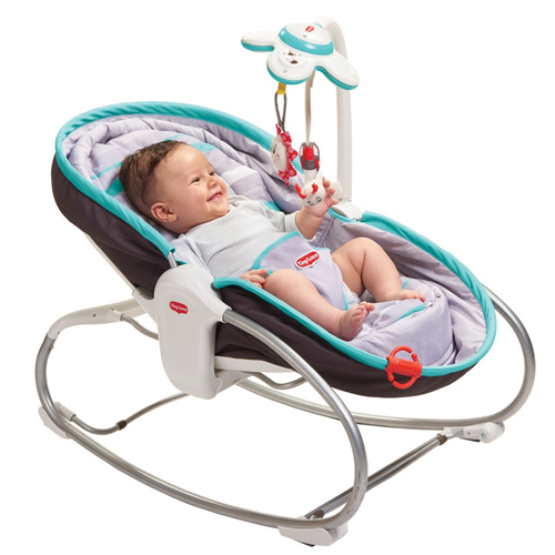 Rocker Napper 3 em 1 Posição Sentada Cadeirinha Estável e Caminhada
