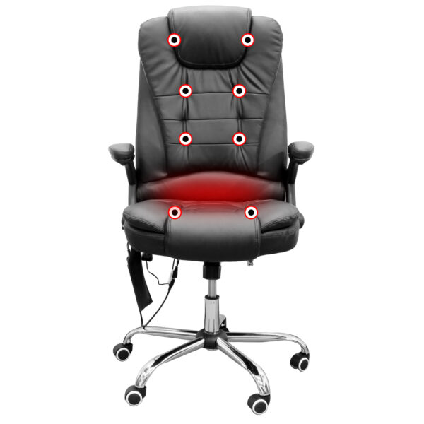 Cadeira de Massagem com Aquecimento Presidente Luxo