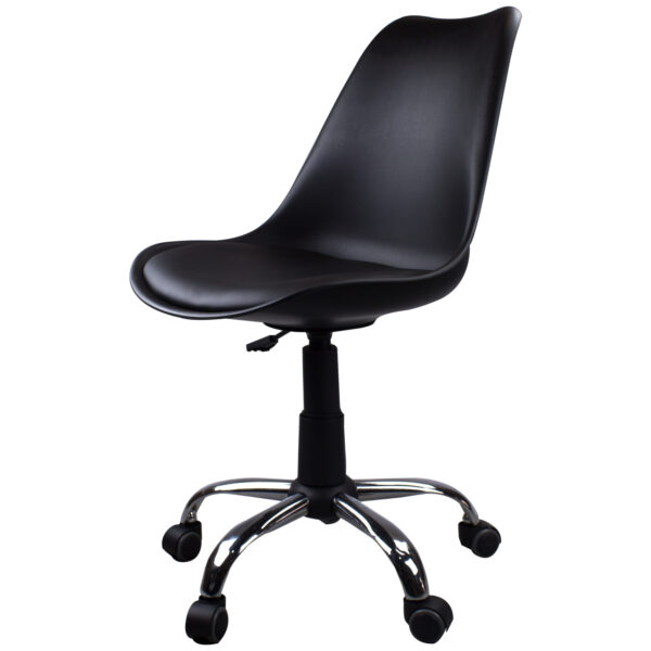 Cadeira Giratória Eames DKR Office - Preto - TCE15