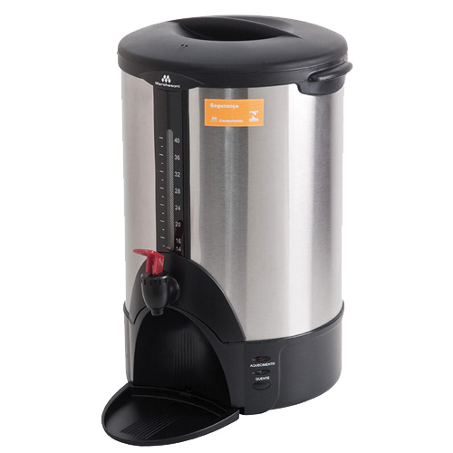 Cafeteira Automática, Corpo em aço escovado, 6 Litros, 1000W - Marchesoni