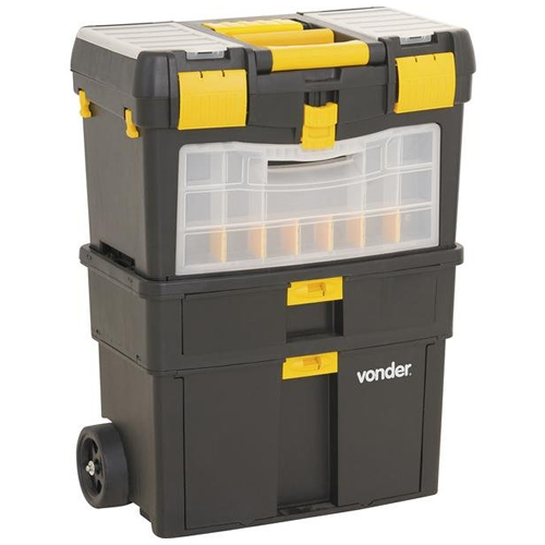Caixa plástica com rodas CRV 0100