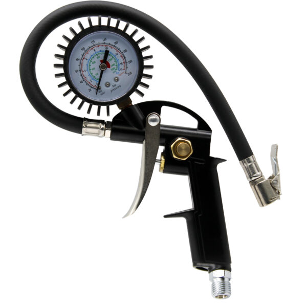 Calibrador de Pneus 1/4 Npt com Manômetro 220 Psi