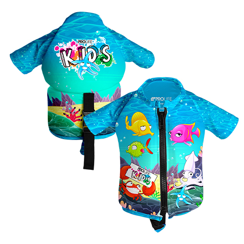 Camisa Flutuadora Floater Infantil Aquafish