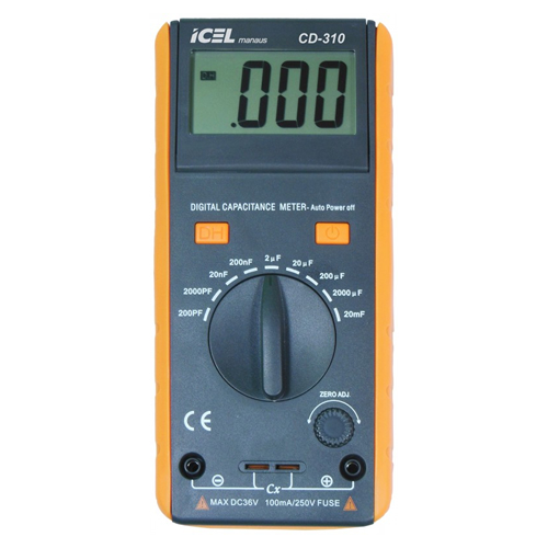 Capacimetro Digital CD-310 Mede até 20.000 MF