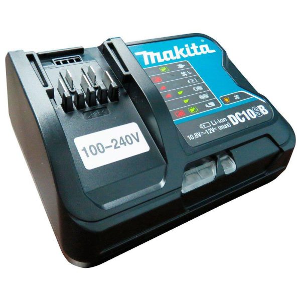 Carregador de Baterias 12V Max 4,0Ah DC10SB Bivolt MAKITA-MAX-DC10SB