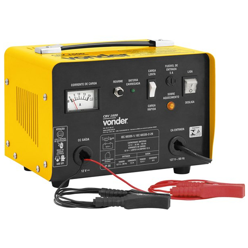 Carregador de Bateria Automotivo 150a CBV 1600 110v
