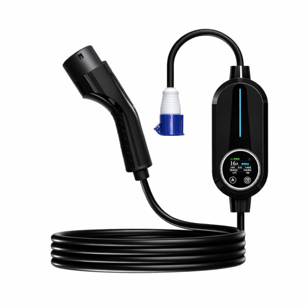 Carregador Portátil para Carros Elétrico 32a 7kw Bivolt
