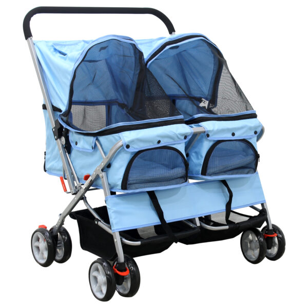 Carrinho De Passeio Para Cachorro Pet Modelo Duplo