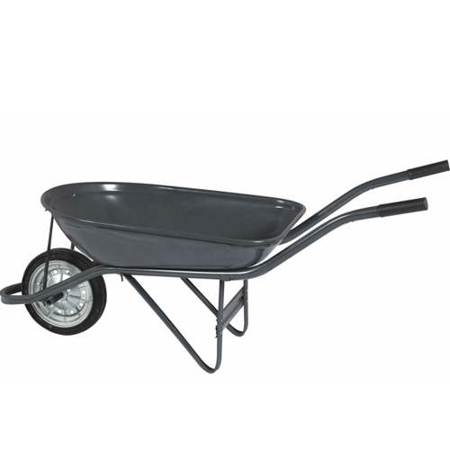 Carro de Mão, com pneu e caçamba de aço - 60 Litros