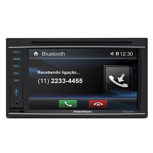 Central Multimidia USB com Bluetooth - SP 8520 BT