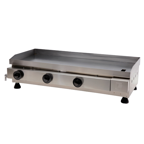 Chapa para Lanche à Gás GLP 3 Queimadores Linha Prata - CGP80