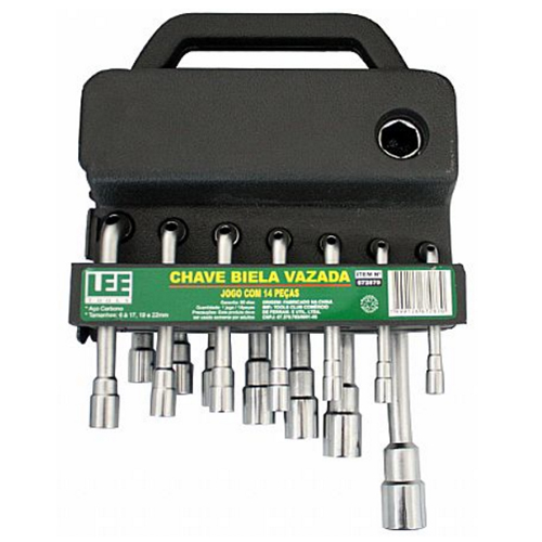 Chave Biela Vazada Jogo 14 Peças 6 a 22 (mm) - 672870
