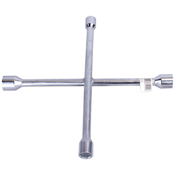 Chave de Roda Cruz 14 Polegadas 4 Bocas 17x19x21x23mm Profissional