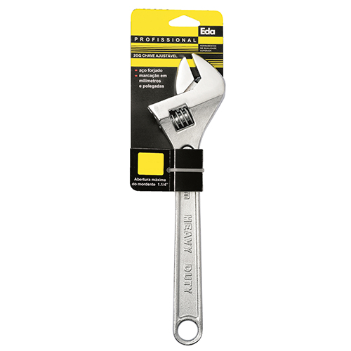 Chave Inglesa Ajustável Cromada 24'' Abertura 60mm 9GI