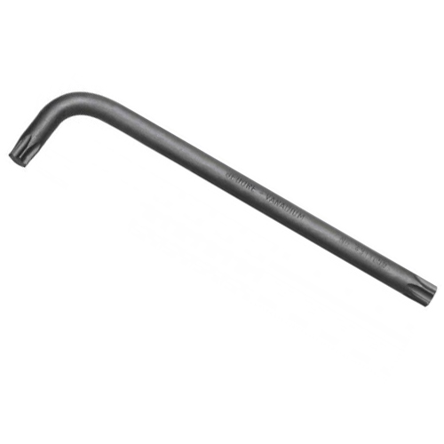 Chave L perfil torx longa T60 aço cromo vanádio - 43TXL