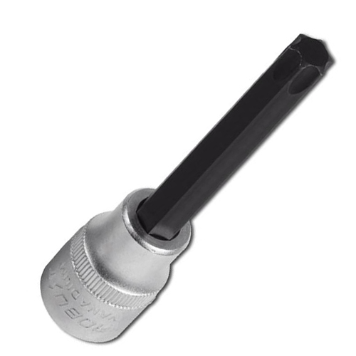 Chave soquete longo perfil torx com encaixe 1/2