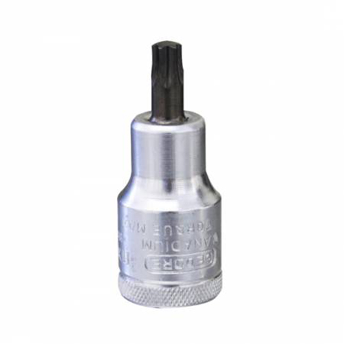 Chave soquete perfil torx encaixe 1/2 aço cromo vanádio ITX19-T60