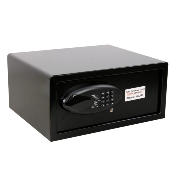 Cofre Eletrônico Digital 43x35x20cm para Notebook com 2 Chaves