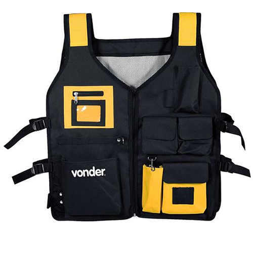 Colete porta ferramentas 7 bolsos - CL013