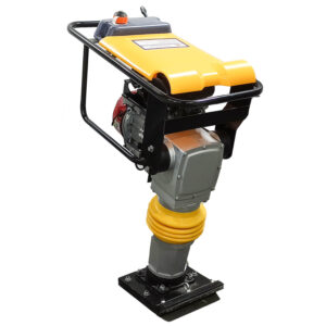 Compactador de Solo Tipo Sapo a Gasolina 6.5 HP Motor de 4 tempos