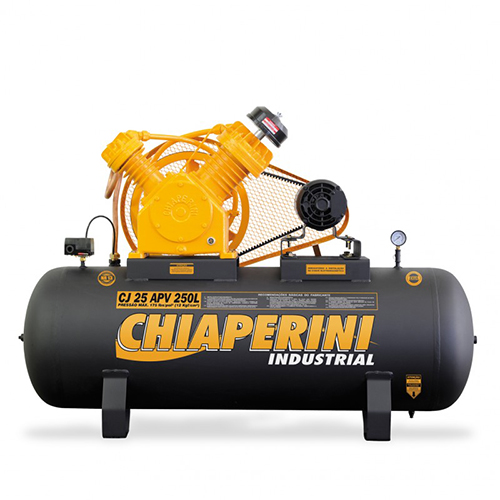 Compressor de Ar Trifásico 5hp 25 pés 175 libras - CJ25APV250L