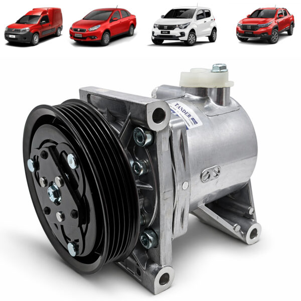 Compressor Ar Fiat Palio Siena Strada Uno Fiorino Fire 51786321