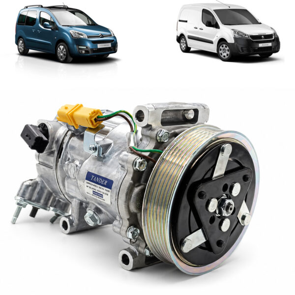 Compressor Ar Peugeot Citroën 2010 até 2016