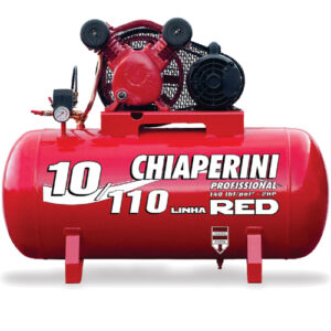 Compressor de Ar Aberto, 110 Litros, 2 HP, 1,5kW, Monofásico - 10/110 Red