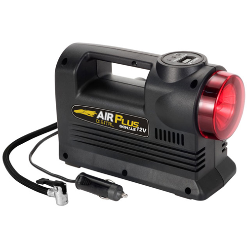 Compressor de Ar Digital, 12v, com Lanterna - Air Plus