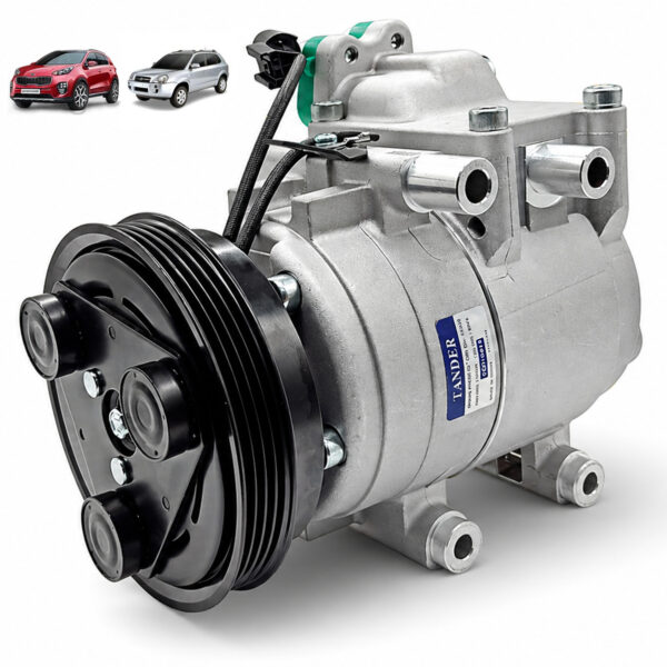 Compressor de Ar Kia Sportage Hyundai Tucson 2005 até 2016 2.7 16v