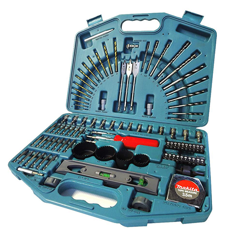 Conjunto de brocas pontas com estojo 100 peças - P35601