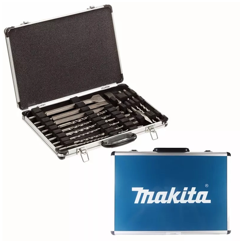 Conjunto de Ponteira Talhadeira Broca SDS Plus 17pc